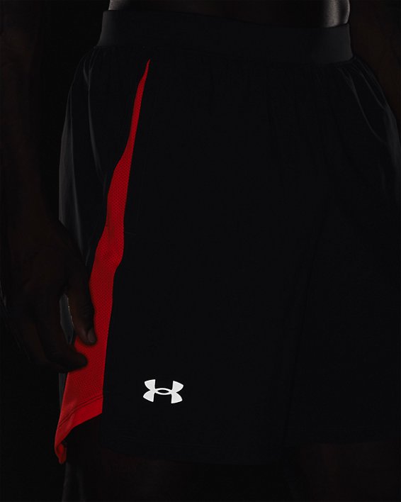 Men's UA Launch Run 7" Shorts, Gray, pdpMainDesktop image number 4